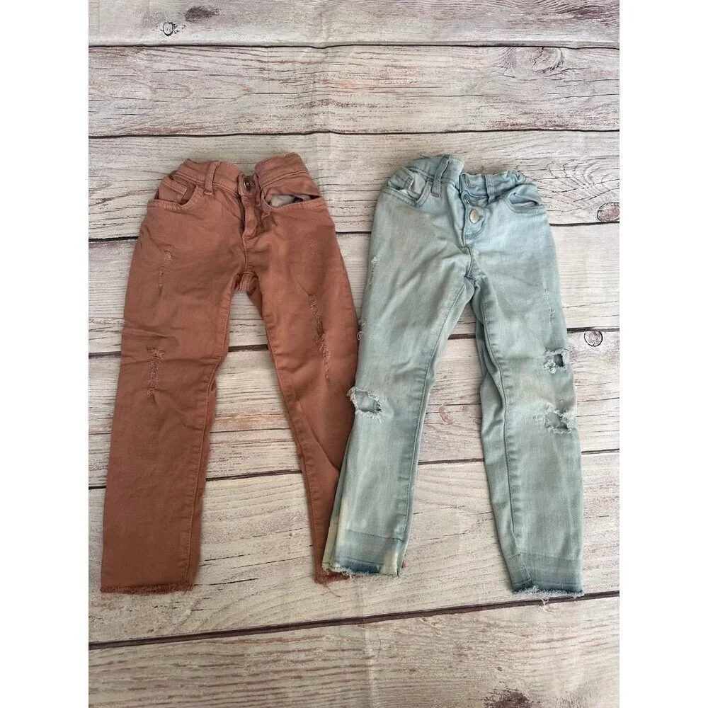Girls clothing jeans bundle 4